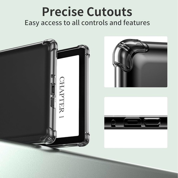 Clear Kindle Case for (6.8") All-New Kindle Paperwhite 11th Generation - Picture 4 of 6
